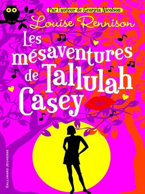 cover image of Les mésaventures de Tallulah Casey